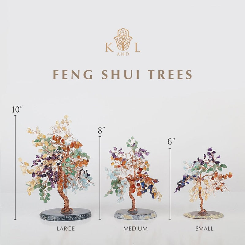 Natural Crystal Bonsai Money Tree Manifest your Desires